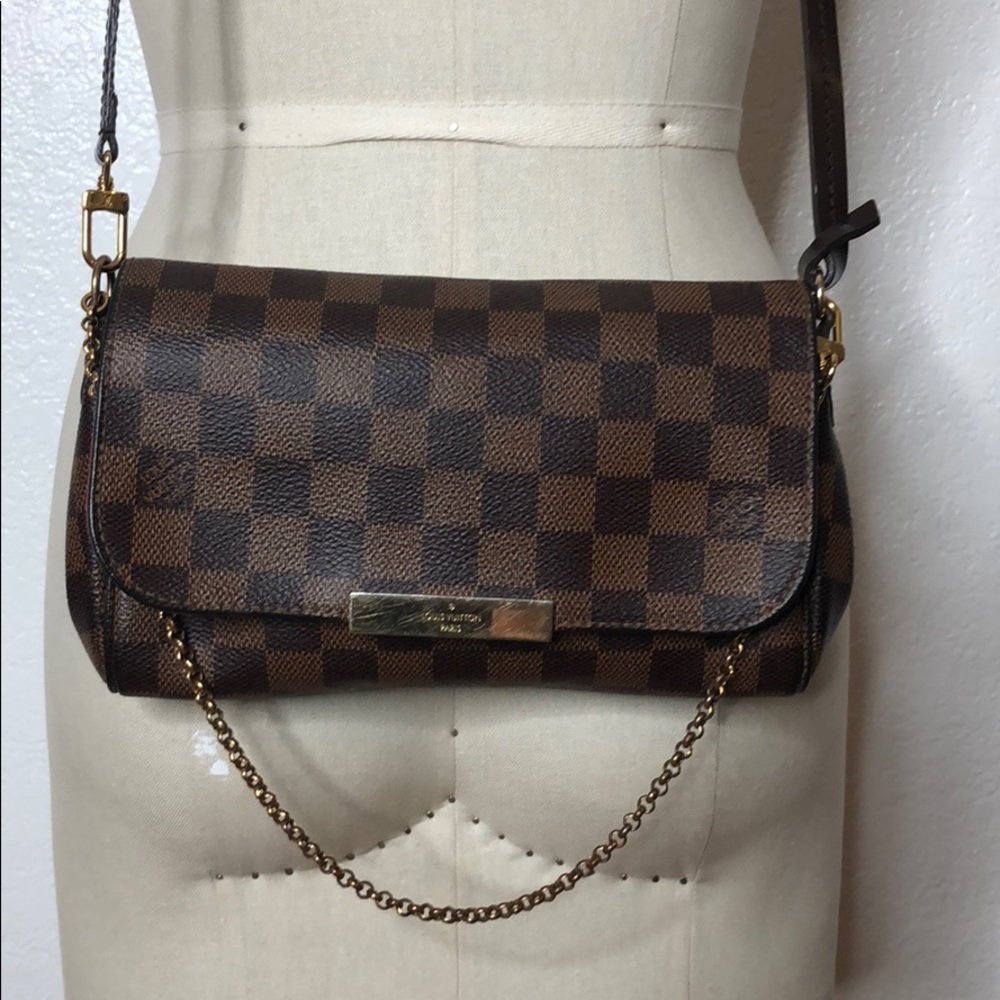 Louis Vuitton canvas favorite pm crossbody